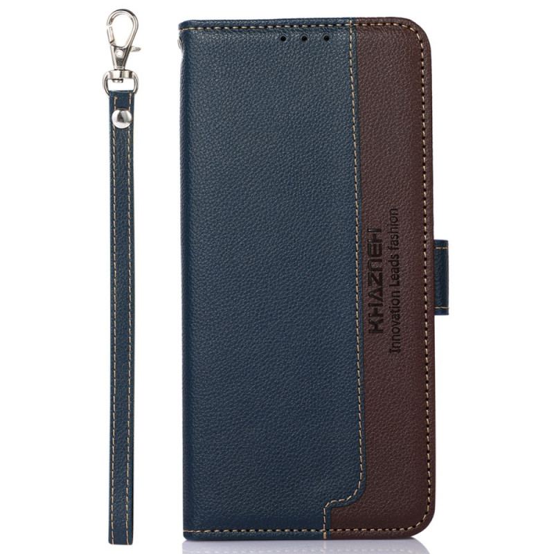 Capa Flip Para Samsung Galaxy A03 Core Estilo Lichia Rfid Khazneh