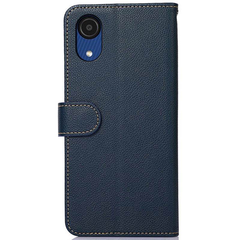 Capa Flip Para Samsung Galaxy A03 Core Estilo Lichia Rfid Khazneh