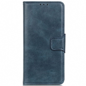 Capa Flip Para Samsung Galaxy A03 Core Fecho Reversível Efeito Couro