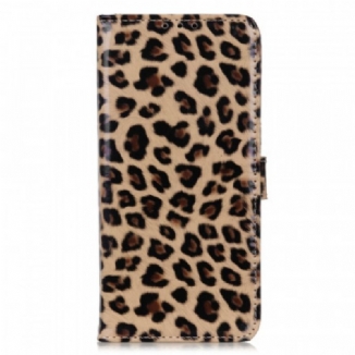 Capa Flip Para Samsung Galaxy A03 Core Leopardo