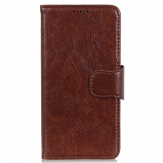 Capa Folio Para Samsung Galaxy A03 Core Couro Napa Rachado