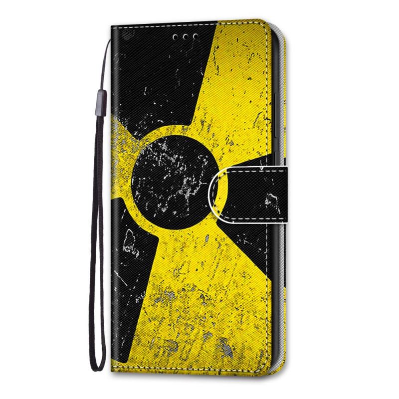 Capa Folio Para Samsung Galaxy A03 Core Perigo