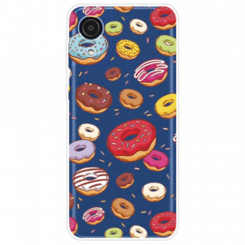 Capa Para Samsung Galaxy A03 Core Amo Rosquinhas