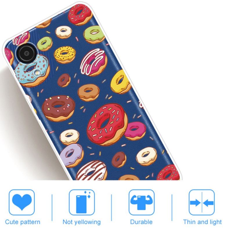 Capa Para Samsung Galaxy A03 Core Amo Rosquinhas