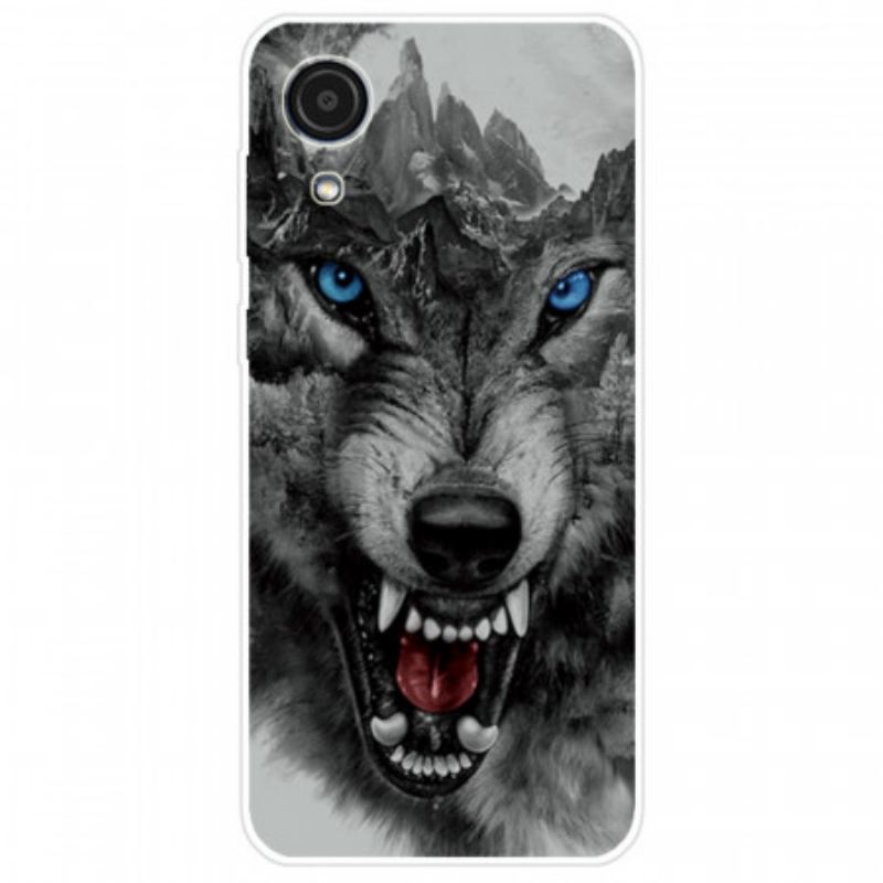 Capa Para Samsung Galaxy A03 Core Lobo Sublime