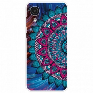 Capa Para Samsung Galaxy A03 Core Mandala Colorida