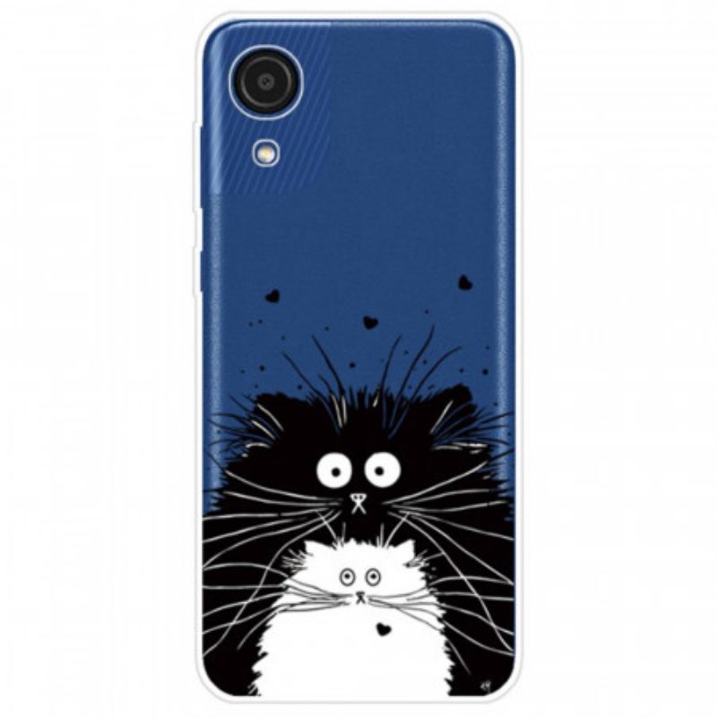 Capa Para Samsung Galaxy A03 Core Olha Os Gatos