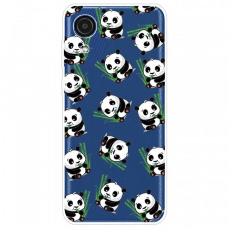 Capa Para Samsung Galaxy A03 Core Pequenos Pandas