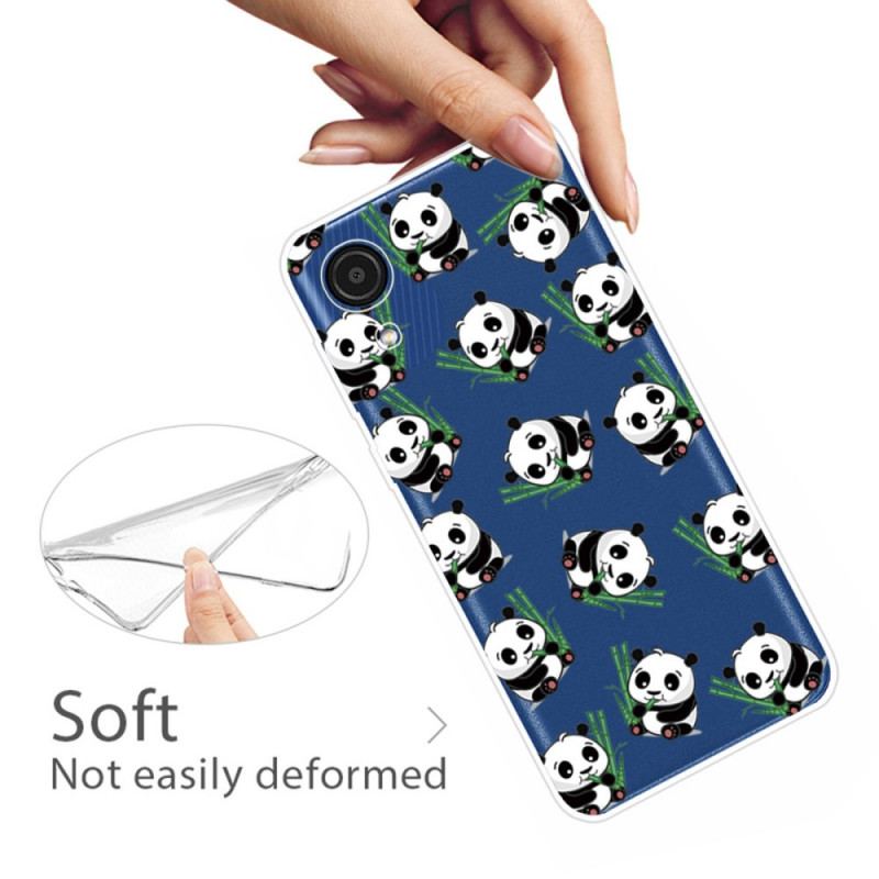 Capa Para Samsung Galaxy A03 Core Pequenos Pandas