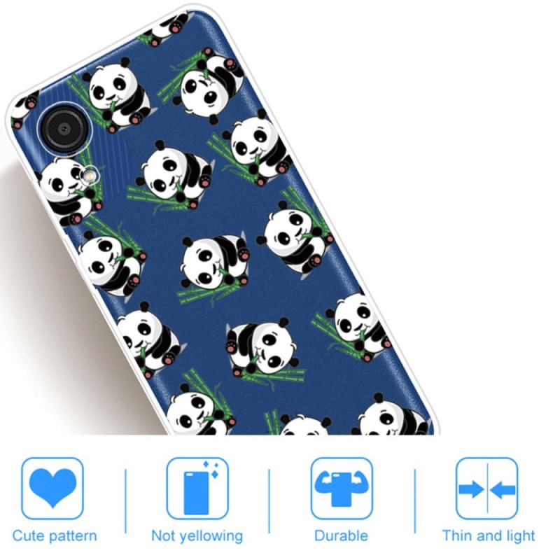 Capa Para Samsung Galaxy A03 Core Pequenos Pandas