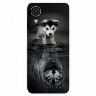 Capa Para Samsung Galaxy A03 Core Sonho De Cachorrinho