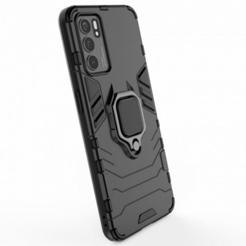 Capa De Celular Para Oppo Reno 6 5G Resistente A Anel