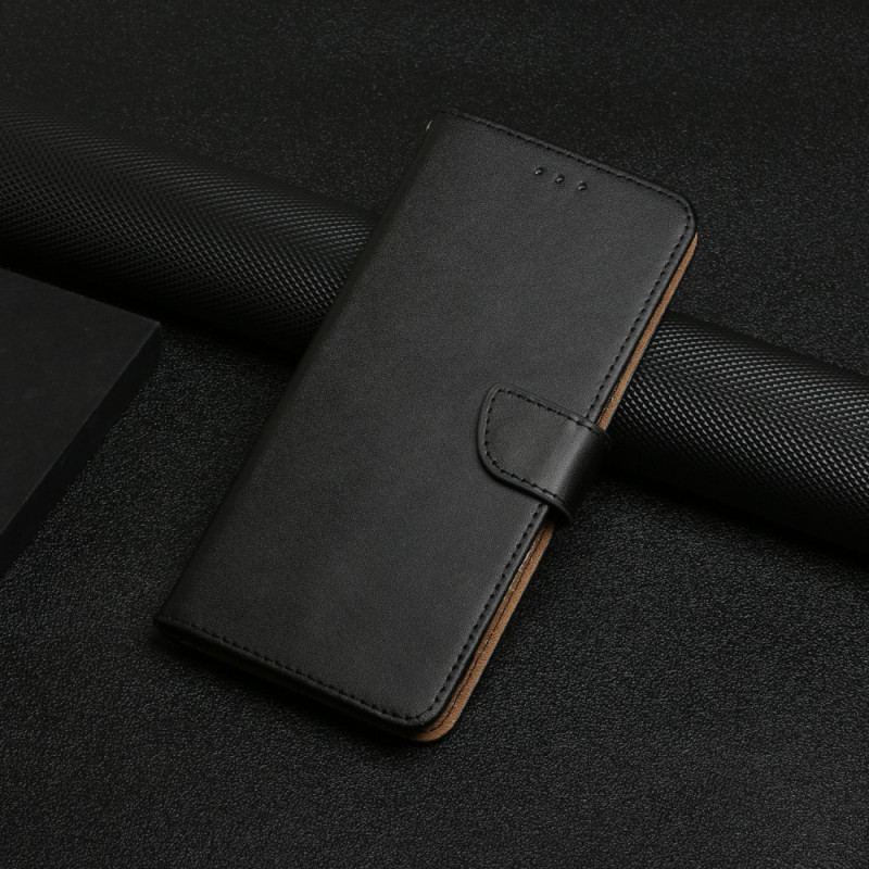 Capa Flip Para Oppo Reno 6 5G Couro Napa Genuíno