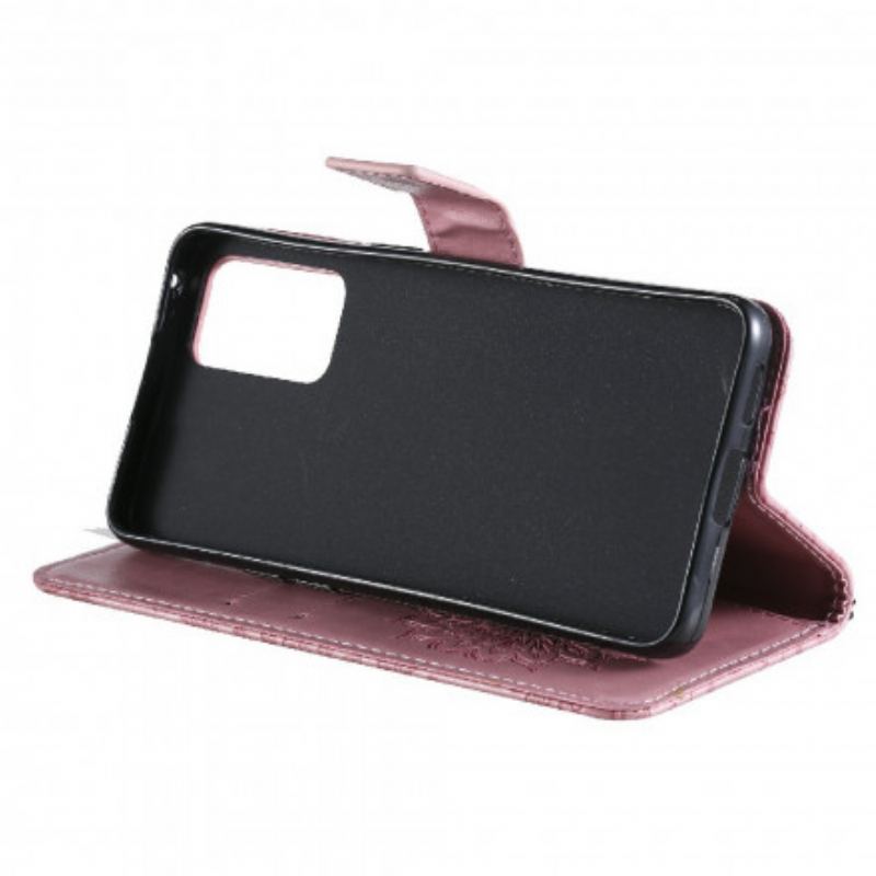 Capa Flip Para Oppo Reno 6 5G Flor Do Sol