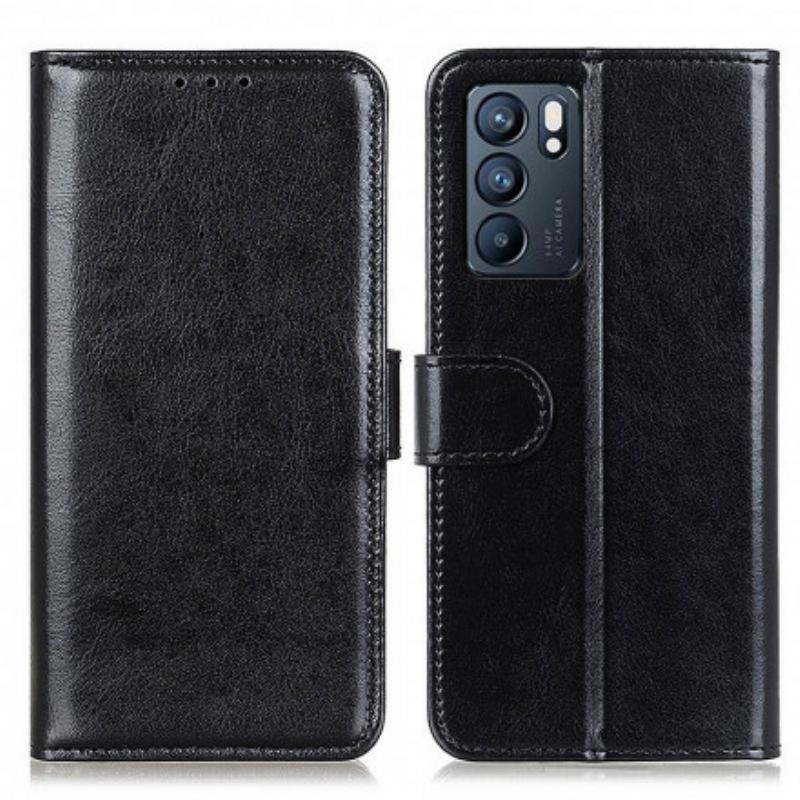 Capa Flip Para Oppo Reno 6 5G Frozen Finesse