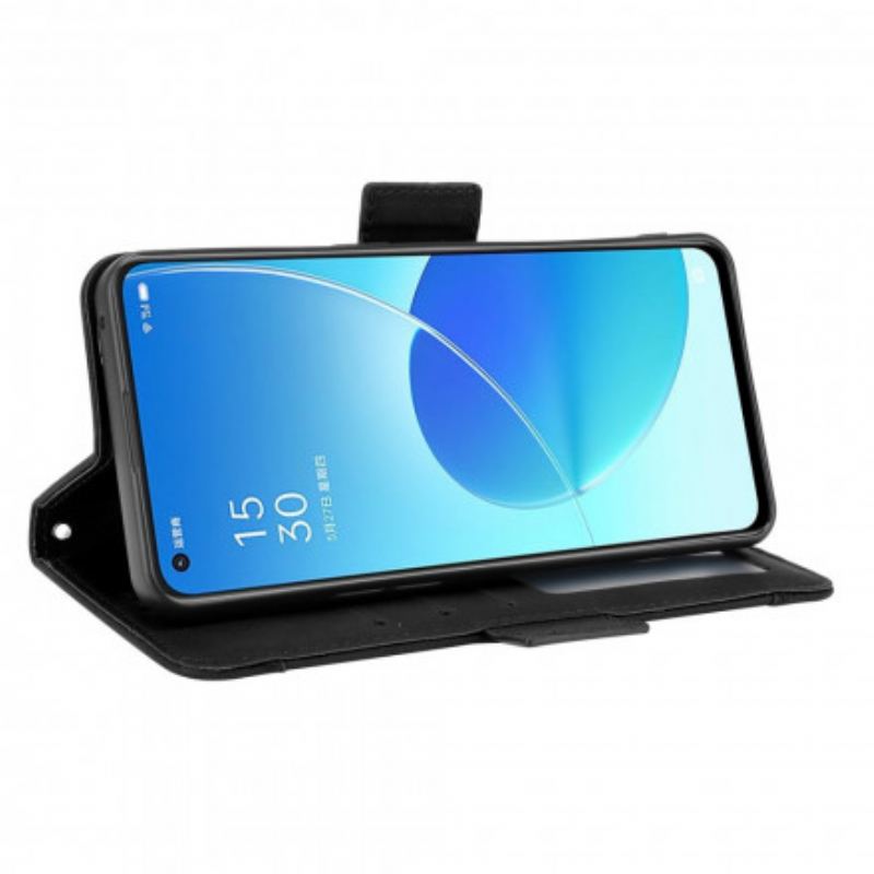 Capa Folio Para Oppo Reno 6 5G Multi-card Premier Class