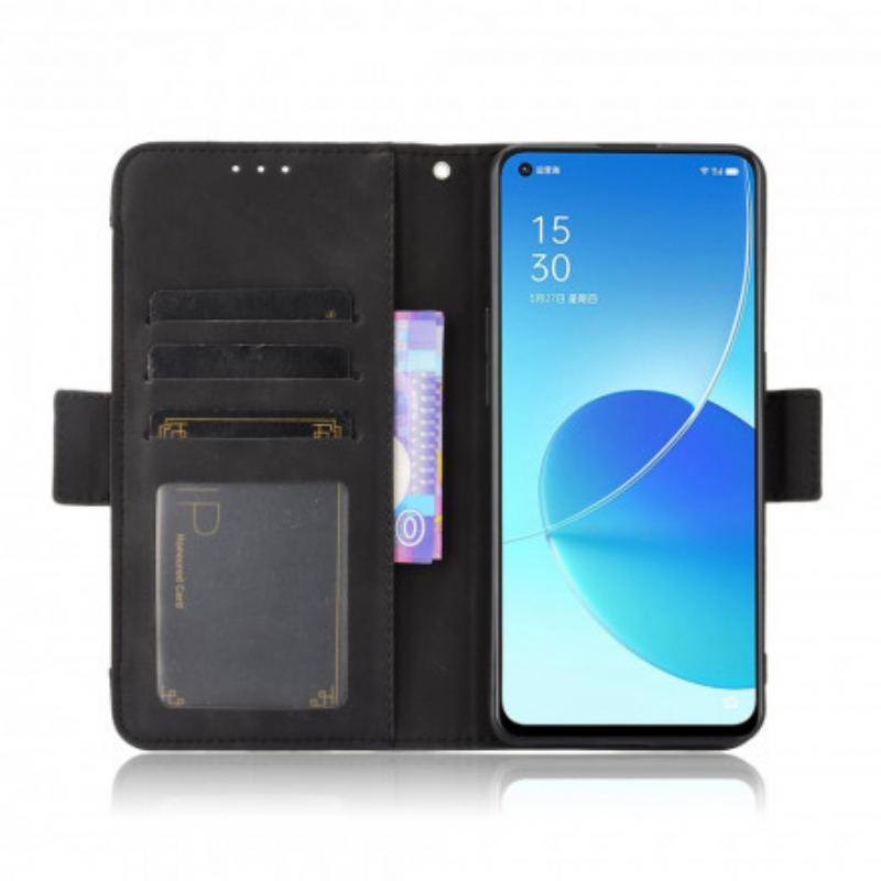 Capa Folio Para Oppo Reno 6 5G Multi-card Premier Class