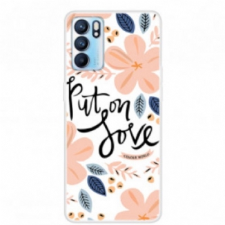 Capa Para Oppo Reno 6 5G Coloque Amor