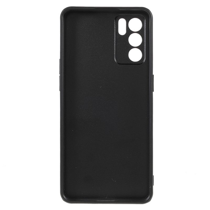 Capa Para Oppo Reno 6 5G Couro Lichia Genuíno