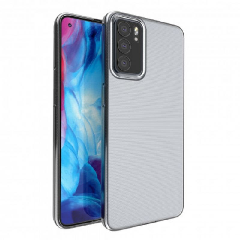 Capa Para Oppo Reno 6 5G Flexível Transparente