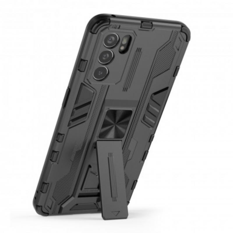 Capa Para Oppo Reno 6 5G Língua Horizontal/vertical Resistente