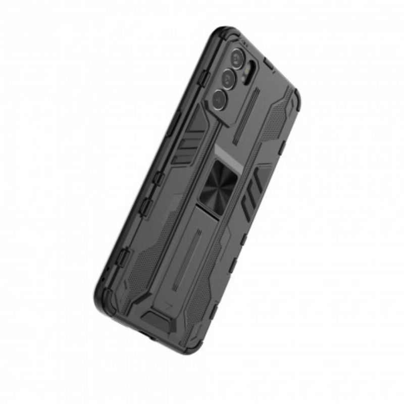 Capa Para Oppo Reno 6 5G Língua Horizontal/vertical Resistente