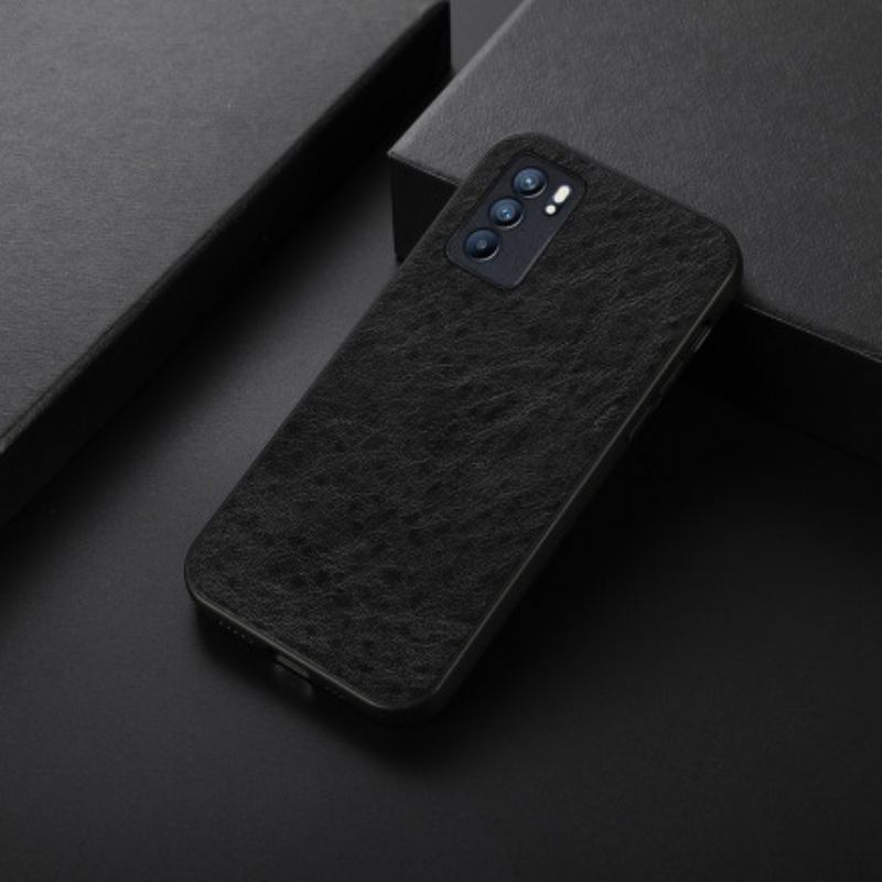 Capa Para Oppo Reno 6 5G Negócios De Couro De Estilo