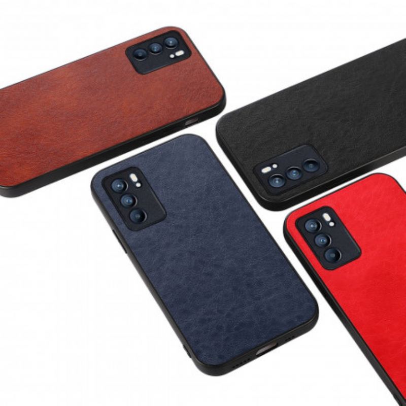 Capa Para Oppo Reno 6 5G Negócios De Couro De Estilo