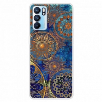 Capa Para Oppo Reno 6 5G Tendência Mandala