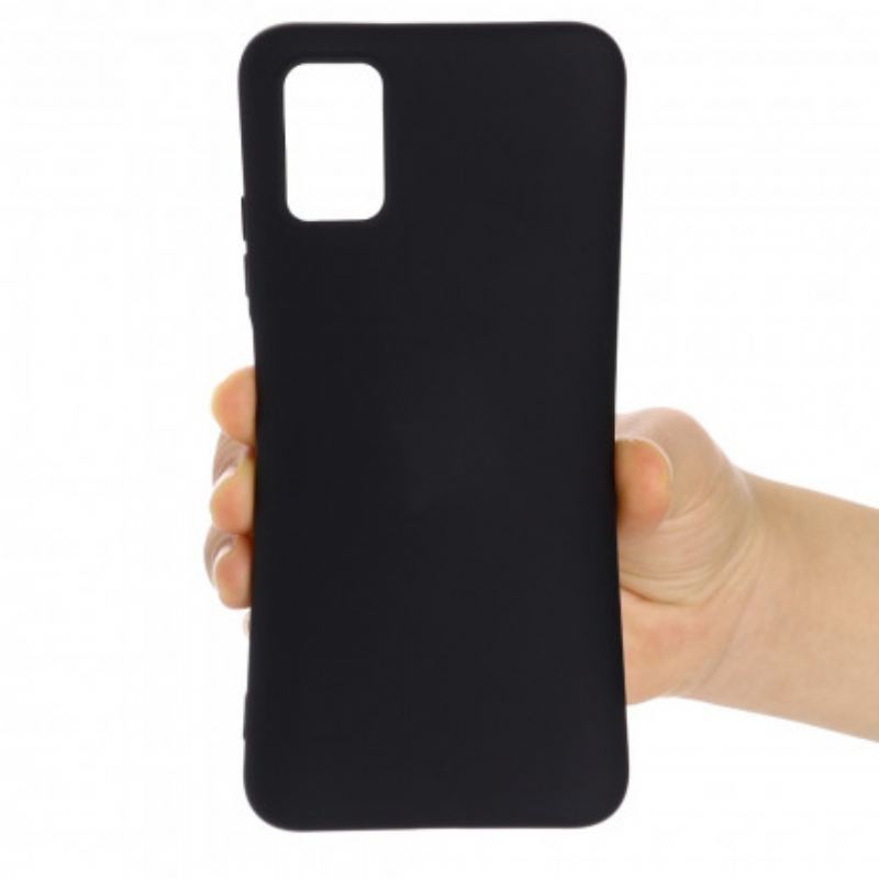 Capa De Celular Para Poco M3 Silicone Líquido Com Cordão