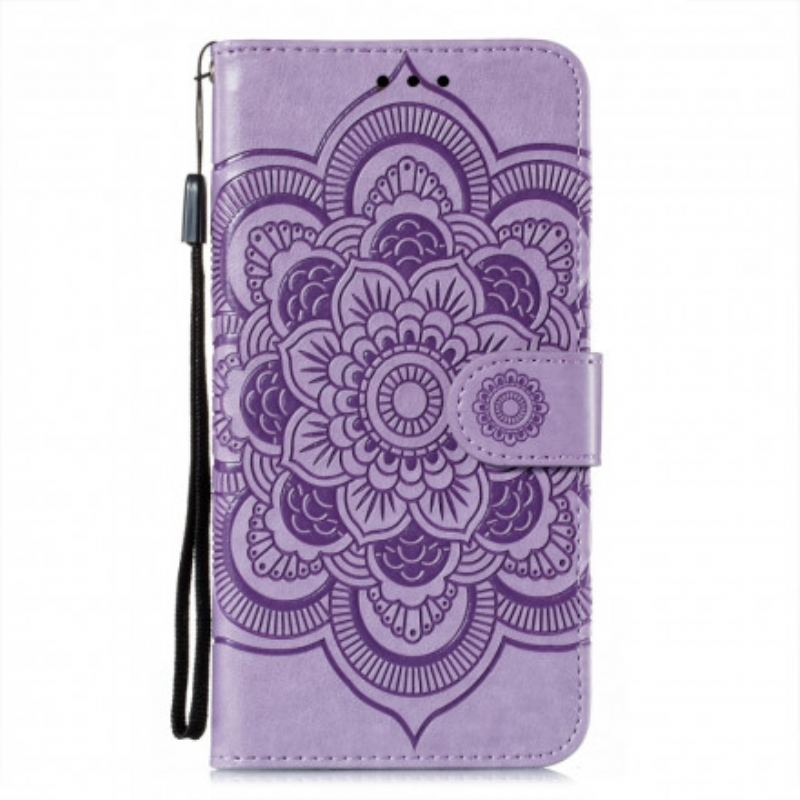 Capa Flip Para Poco M3 Mandala Completa