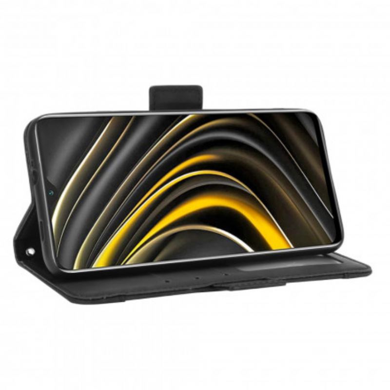 Capa Folio Para Poco M3 Multi-card Premier Class