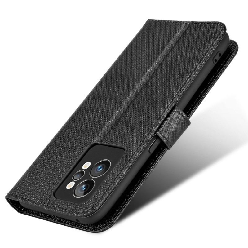 Capa De Couro Para Realme GT2 Pro De Cordão Estilo Strappy