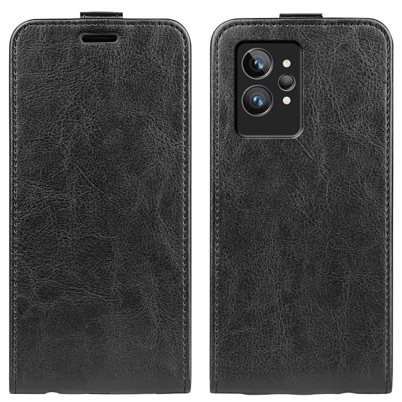 Capa Flip Para Realme GT2 Pro De Couro Aba Vertical