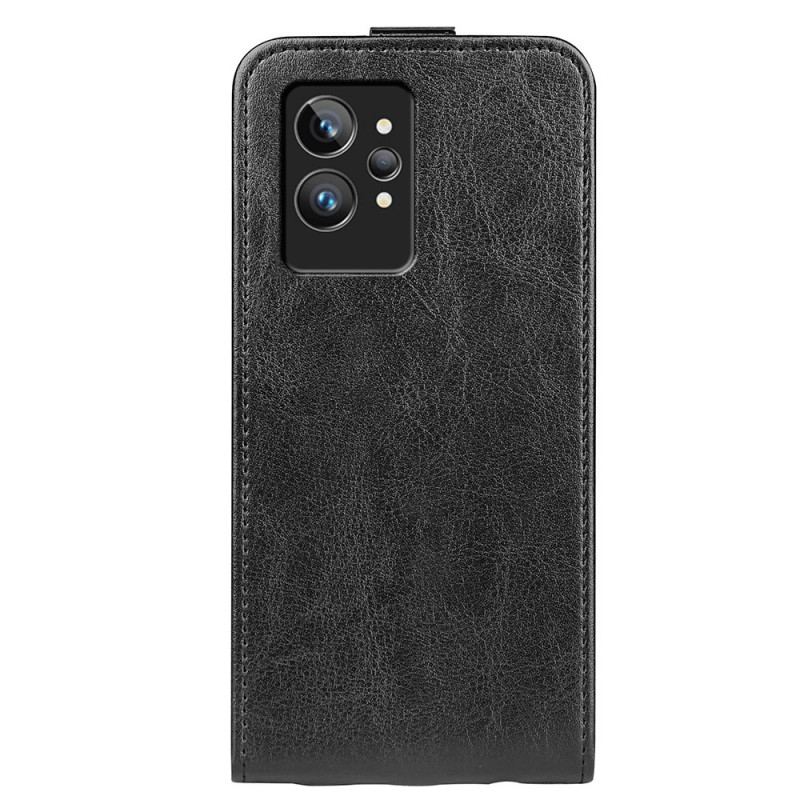 Capa Flip Para Realme GT2 Pro De Couro Aba Vertical