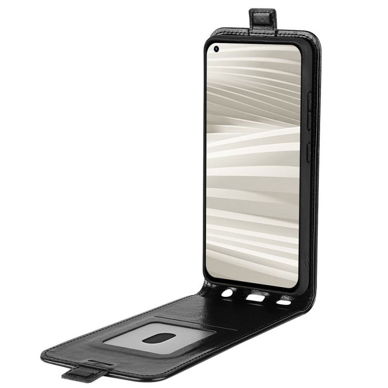 Capa Flip Para Realme GT2 Pro De Couro Aba Vertical