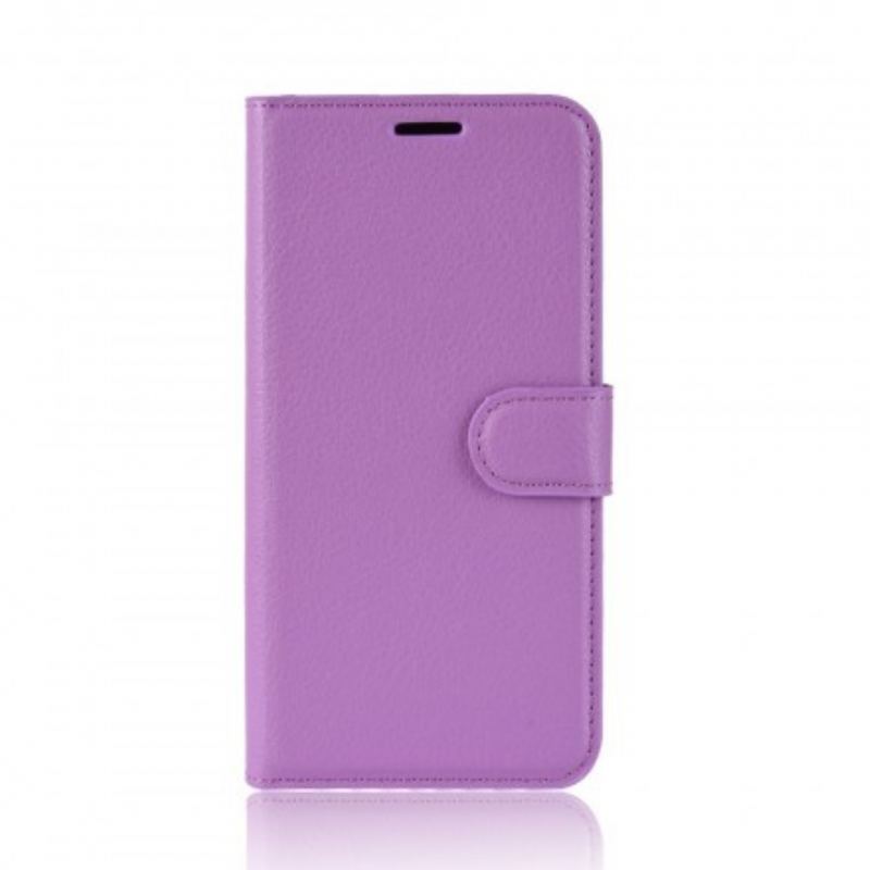 Capa De Couro Para Samsung Galaxy A50 Couro Sintético Retrô