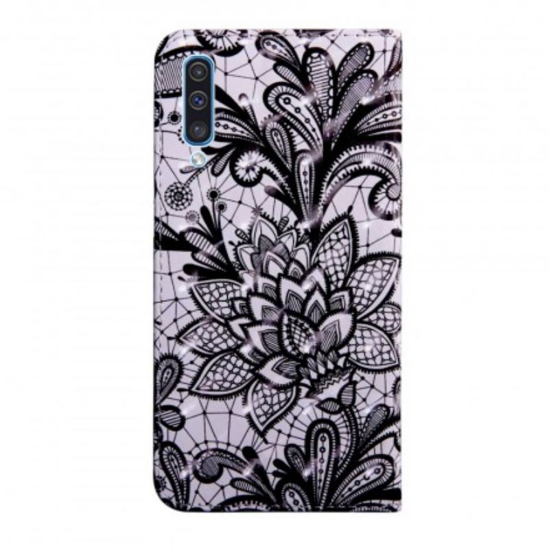 Capa Flip Para Samsung Galaxy A50 Totalmente Renda