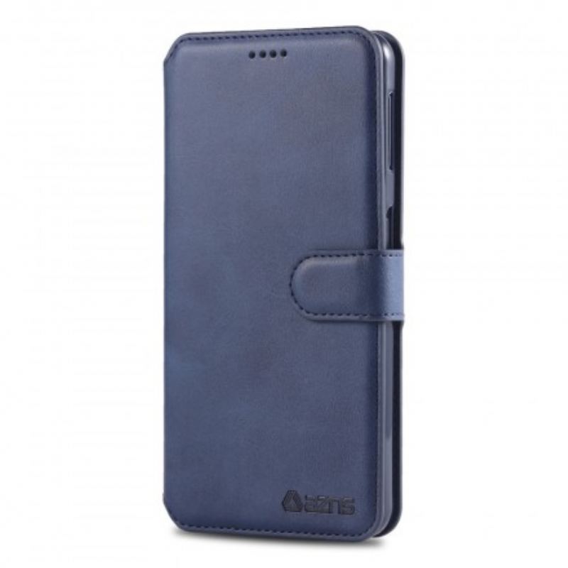 Capa Folio Para Samsung Galaxy A50 Azns Retrô