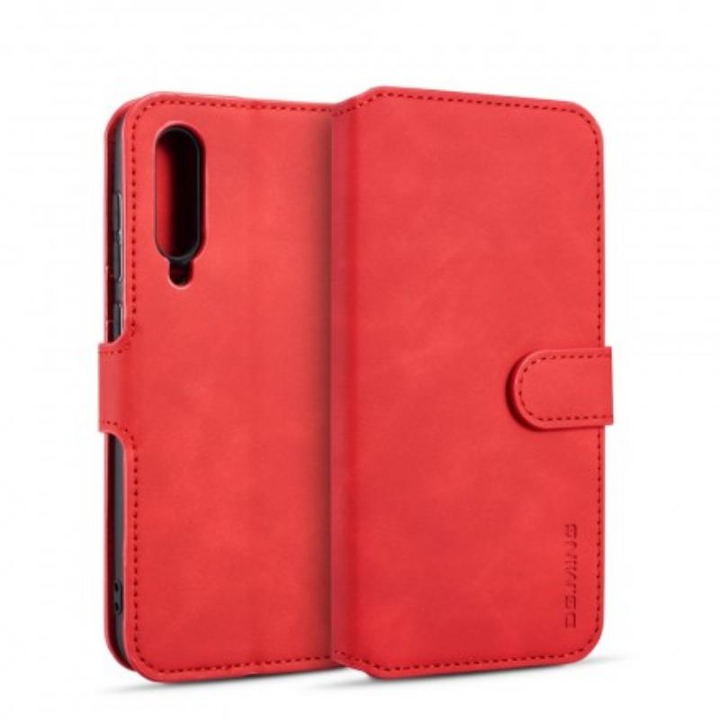 Capa Folio Para Samsung Galaxy A50 Dg.ming Retro