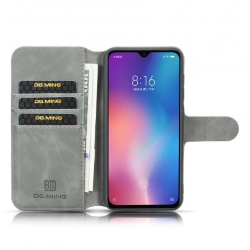 Capa Folio Para Samsung Galaxy A50 Dg.ming Retro