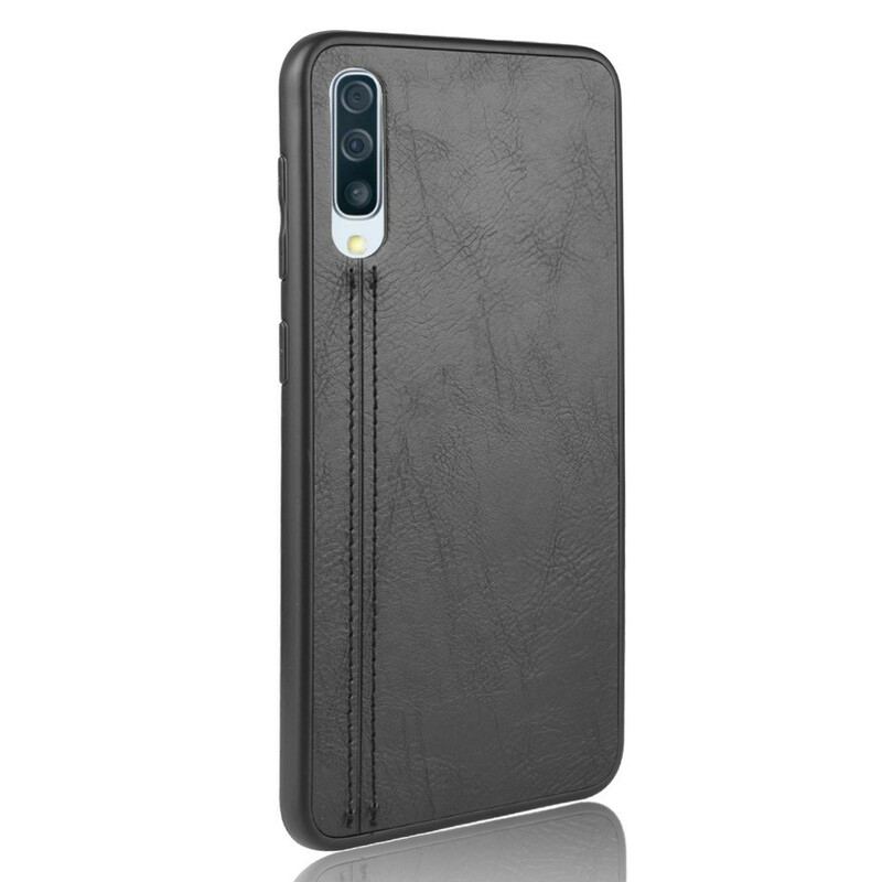 Capa Para Samsung Galaxy A50 Efeito Couro Couture