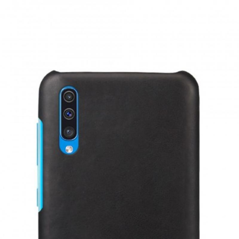 Capa Para Samsung Galaxy A50 Efeito Couro De Desempenho Lichia