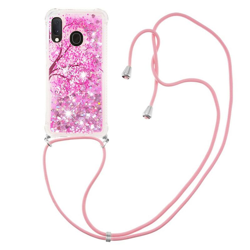 Capa De Celular Para Samsung Galaxy A20e De celular Árvore De Cordão De Lantejoulas