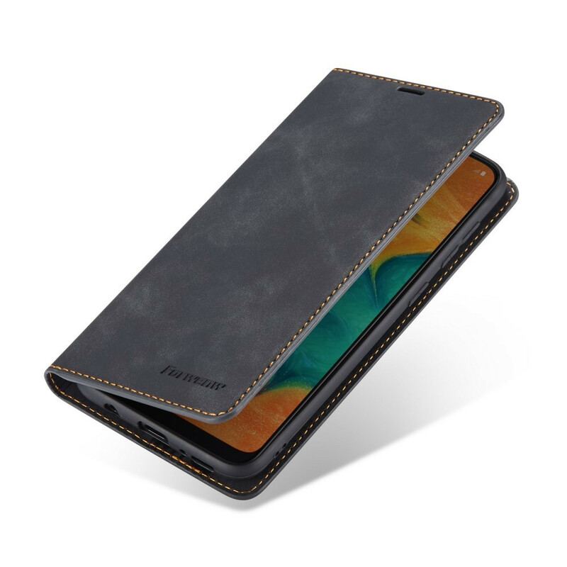 Capa De Celular Para Samsung Galaxy A20e Flip Forwenw Efeito Couro