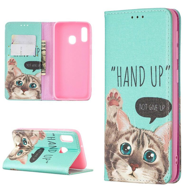 Capa De Celular Para Samsung Galaxy A20e Flip Hand-up