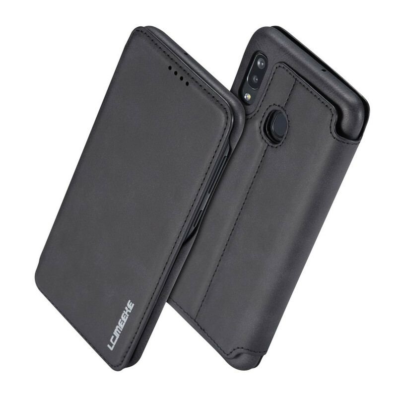 Capa De Celular Para Samsung Galaxy A20e Flip Lc.imeeke Efeito Couro