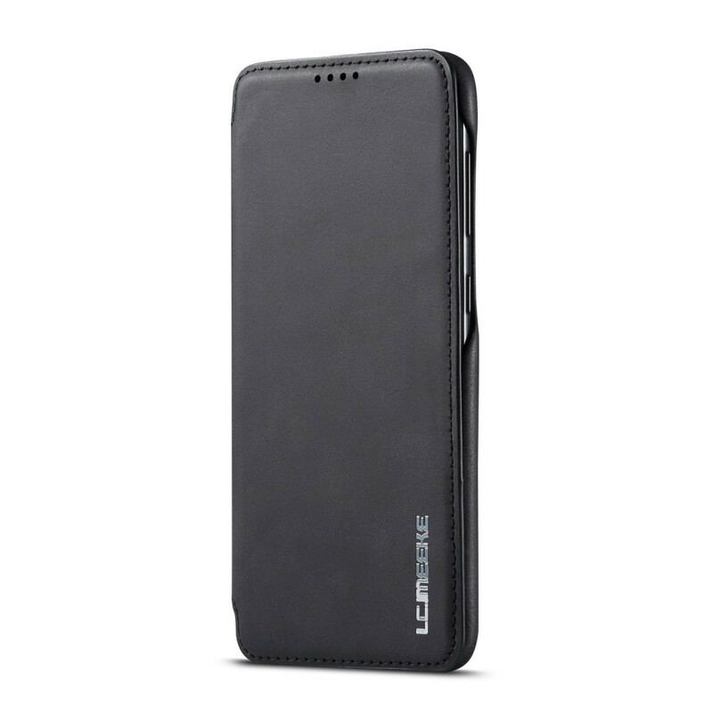 Capa De Celular Para Samsung Galaxy A20e Flip Lc.imeeke Efeito Couro