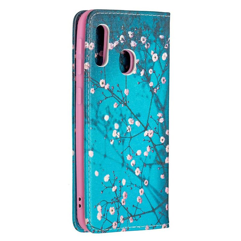 Capa De Celular Para Samsung Galaxy A20e Flip Ramos Floridos