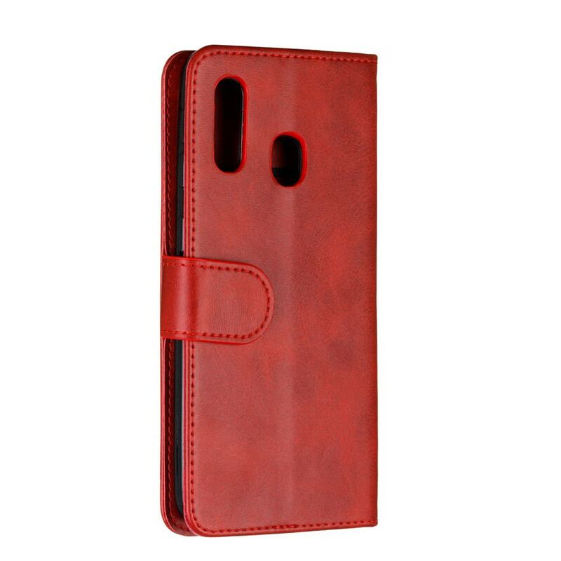 Capa De Couro Para Samsung Galaxy A20e De Cordão Apresentações De Cordão